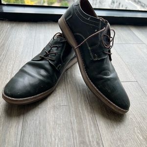Green Oxfords made in Colombia